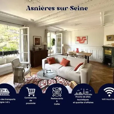 Premium stay in Asnières