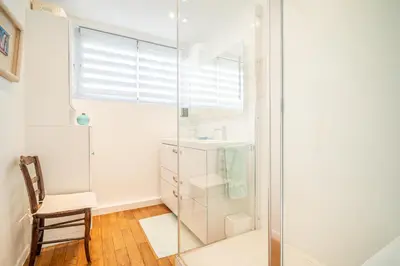 Salle de bains dans l'établissement Lovely apartment with view