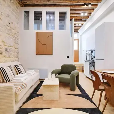 Les Halles - Grands Boulevards Stylish 2BR - 6P