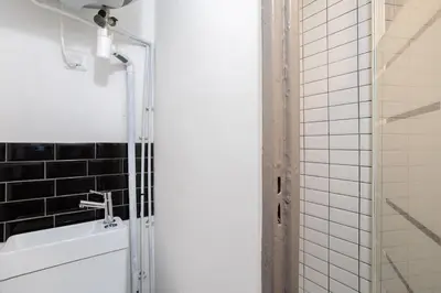 Salle de bains dans l'établissement Appartement de charme, Maison des examens, Paris ligne 14