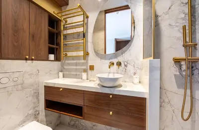 Salle de bains dans l'établissement Mid term l Luxury and Cozy