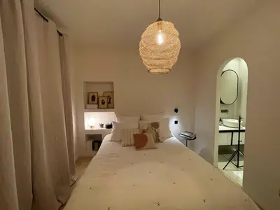 Un ou plusieurs lits dans un hébergement de l'établissement Marais - Fancy one-bedroom decorated with taste