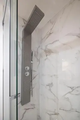 Salle de bains dans l'établissement Charmant studio à Pigalle