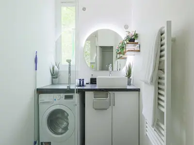 Cuisine ou kitchenette dans l'établissement Charming 1BR - 2P Apartment Gateway to Paris
