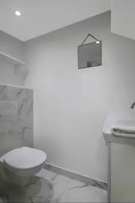 Salle de bains dans l'établissement Appartement Popincourt Bastille