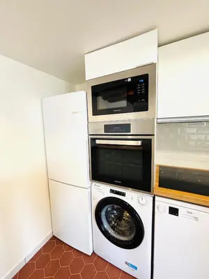 Cuisine ou kitchenette dans l'établissement Sentier Marais Bonne Nouvelle