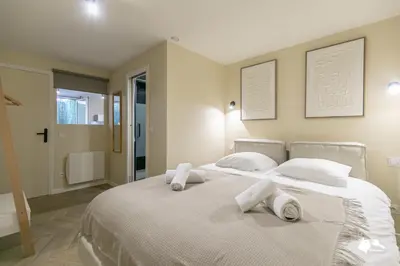 Un ou plusieurs lits dans un hébergement de l'établissement MBA - Splendide Appartement Proche Bercy 4