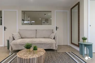 Coin salon dans l'établissement MBA - Splendide Appartement Proche Bercy 4