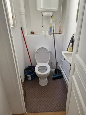 Salle de bains dans l'établissement Bobillot