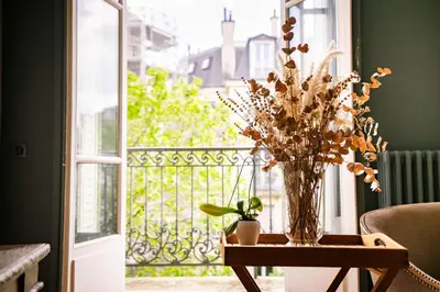 Balcon ou terrasse dans l'établissement L'Aneto - Charme Balcon Home-cinema