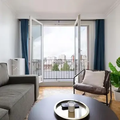 Lovely Appartement-2rooms-6p sunshine-quiet-subway