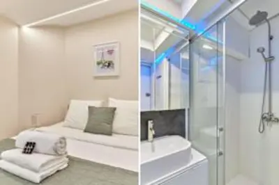 Un ou plusieurs lits dans un hébergement de l'établissement Superb apartment Arc de Triomphe Trocadero