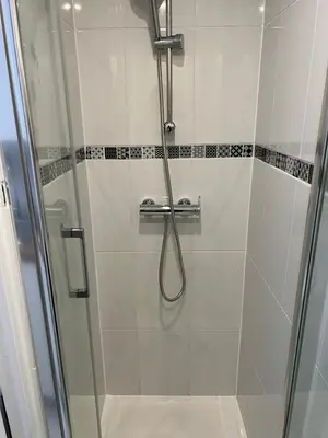 Salle de bains dans l'établissement Île des Caraïbes