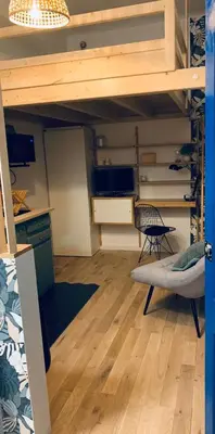 Plan de l'établissement Studio à 2 pas du Moulin Rouge