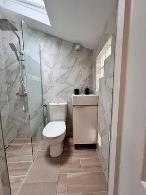 Salle de bains dans l'établissement SO LINK studio - Paris 75004 Marais District