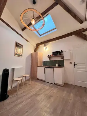 Cuisine ou kitchenette dans l'établissement SO LINK studio - Paris 75004 Marais District