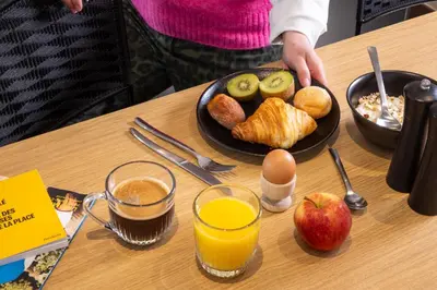Nourriture dans l'hôtel ou à proximité