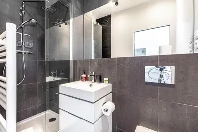 Salle de bains dans l'établissement Studio Bastille