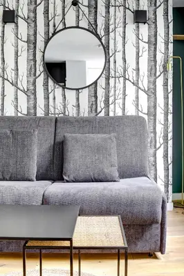 Coin salon dans l'établissement BM-Studio lumineux pour 2 parfait a Paris