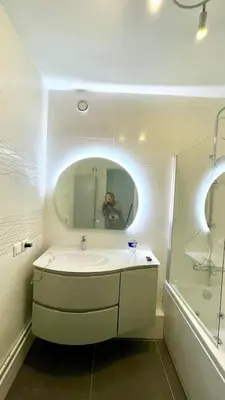 Salle de bains dans l'établissement un cocon a deux pas du métro et avec parking inclus