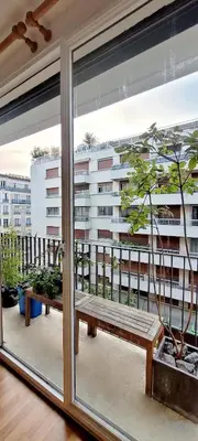 Balcon ou terrasse dans l'établissement 2-room apartment with balcony Montparnasse