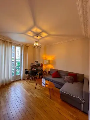 Coin salon dans l'établissement Petit paradis