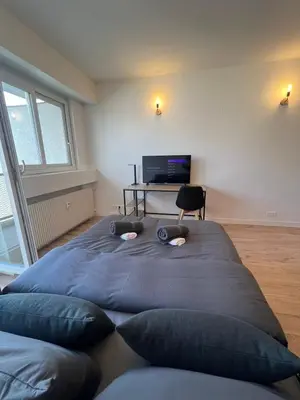 Télévision ou salle de divertissement dans l'établissement Luxury Suite Victor Hugo - Champs-Élysée