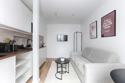 Cuisine ou kitchenette dans l'établissement CIA - Lovely Studio East Paris