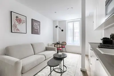 Coin salon dans l'établissement CIA - Lovely Studio East Paris
