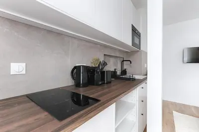 Cuisine ou kitchenette dans l'établissement CIA - Lovely Studio East Paris