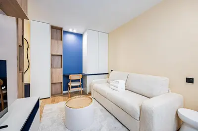 Coin salon dans l'établissement CozyStudioParis-Montmartre-Opera