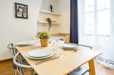 Plan de l'établissement Bright apartment at Les Invalides - 4 Guests