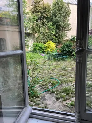 Jardin de l'établissement Suite Panthéon-Hôtel Particulier Historique