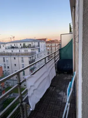 Balcon ou terrasse dans l'établissement Petit paradis