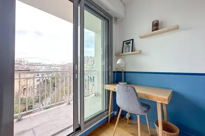 Plan de l'établissement Beautiful private room in a Parisian shared apartment - Flexliving