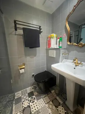Salle de bains dans l'établissement Petit Dupleix atypique Porte Maillot F3