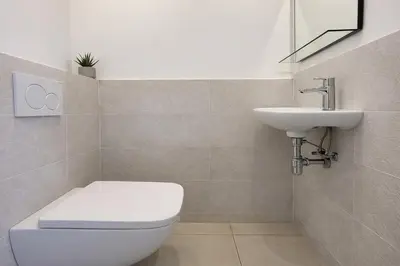 Salle de bains dans l'établissement Spacieux Appartement à Issy Les Moulineaux