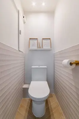 Salle de bains dans l'établissement Cozy studio in Montmartre