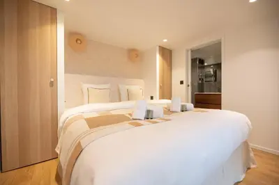 Un ou plusieurs lits dans un hébergement de l'établissement CIA - Duplex in Paris' Center