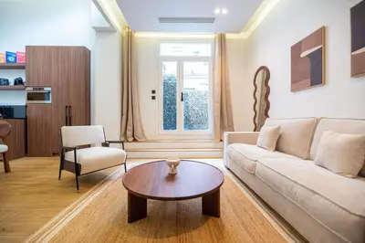 Coin salon dans l'établissement CIA - Duplex in Paris' Center