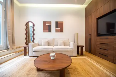 Coin salon dans l'établissement CIA - Duplex in Paris' Center