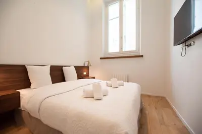 Un ou plusieurs lits dans un hébergement de l'établissement CIA - Duplex in Heart of Paris