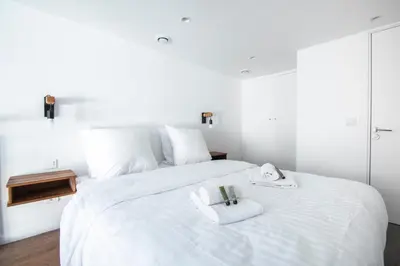 Un ou plusieurs lits dans un hébergement de l'établissement CIA - Flat in Bonne Nouvelle, 4P