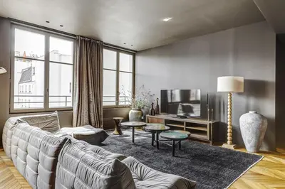 Coin salon dans l'établissement Vendome 2bd