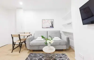 Télévision ou salle de divertissement dans l'établissement Pleasant Studio -2P- Sacré Coeur