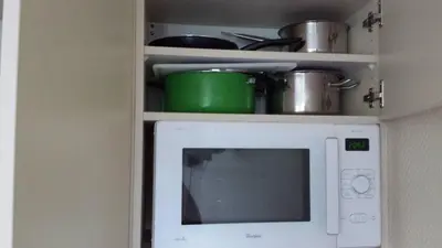 Cuisine ou kitchenette dans l'établissement Private Studio - Paris - La Défense