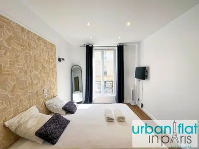Plan de l'établissement Urban Flat 18 - 2 Bedrooms flat in central Paris