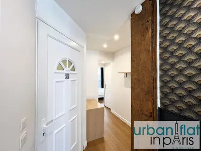 Plan de l'établissement Urban Flat 18 - 2 Bedrooms flat in central Paris