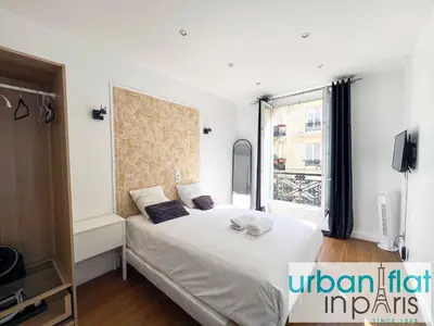 Plan de l'établissement Urban Flat 18 - 2 Bedrooms flat in central Paris