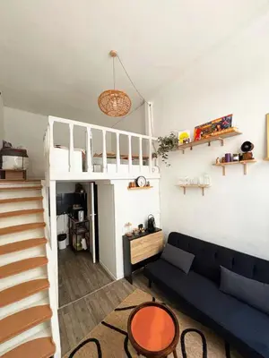 Coin salon dans l'établissement Central Paris Stay with Exceptional Comfort